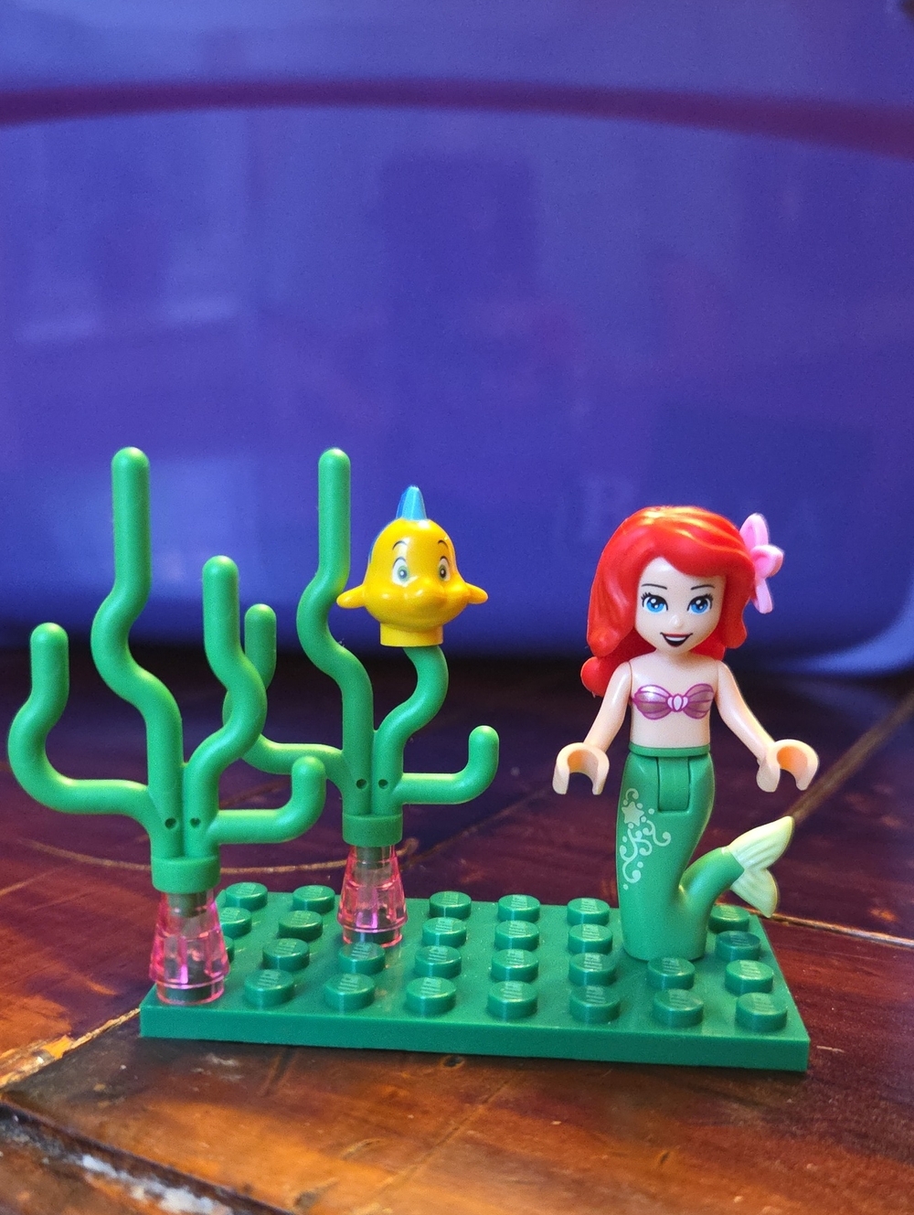 Lego Ariel And Flounder Minifigure